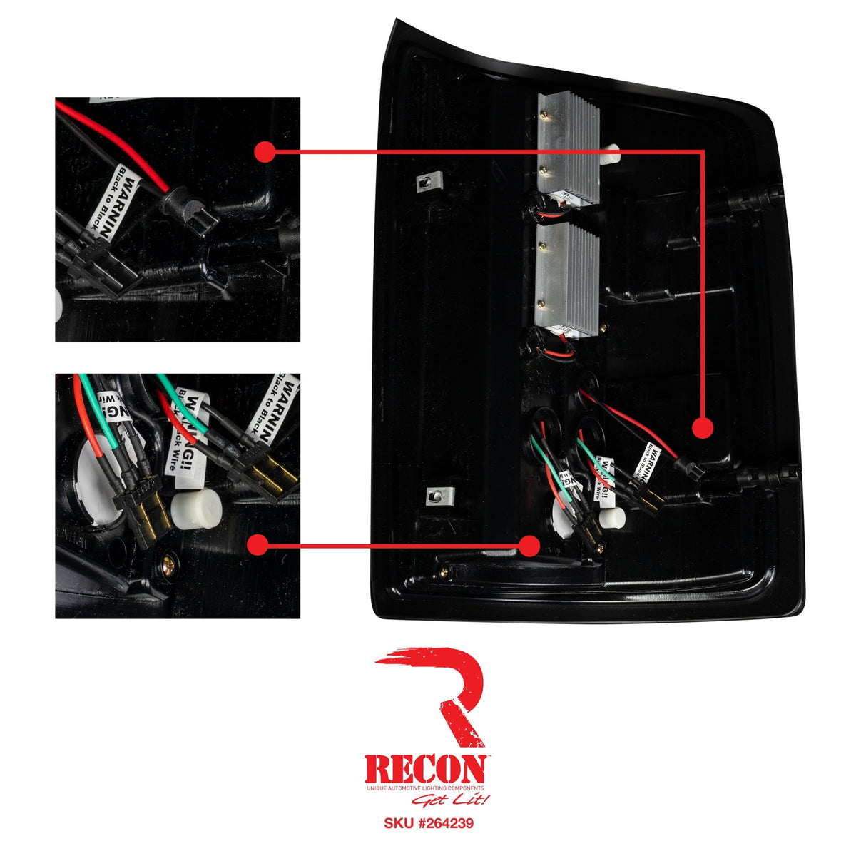 GMC Sierra 1500/2500/3500 OLED Tail Lights | Gorecon.com