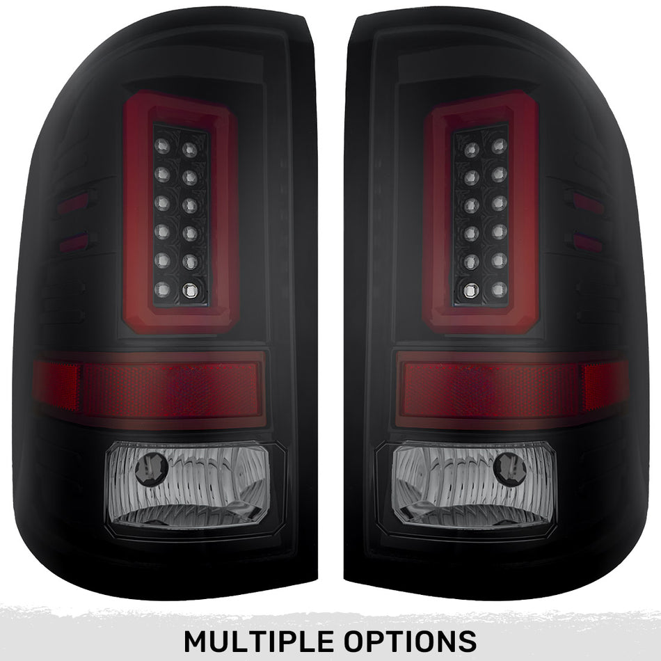 GMC Sierra 1500 2014-2018 (3rd Gen Single-Wheel GMC Sierra with Factory Halogen Style) Tail Lights OLED in Multiple Lens