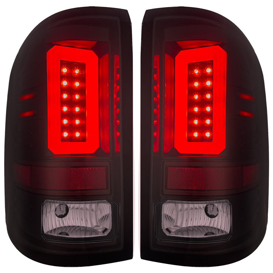 GMC Sierra 1500 2014-2018 (3rd Gen Single-Wheel GMC Sierra with Factory Halogen Style) Tail Lights OLED in Multiple Lens