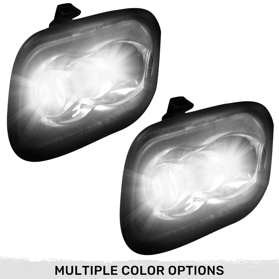 Ford Super Duty 17-24 Ultra High Power LED Mirror / Puddle Light Kit - Multiple Colors