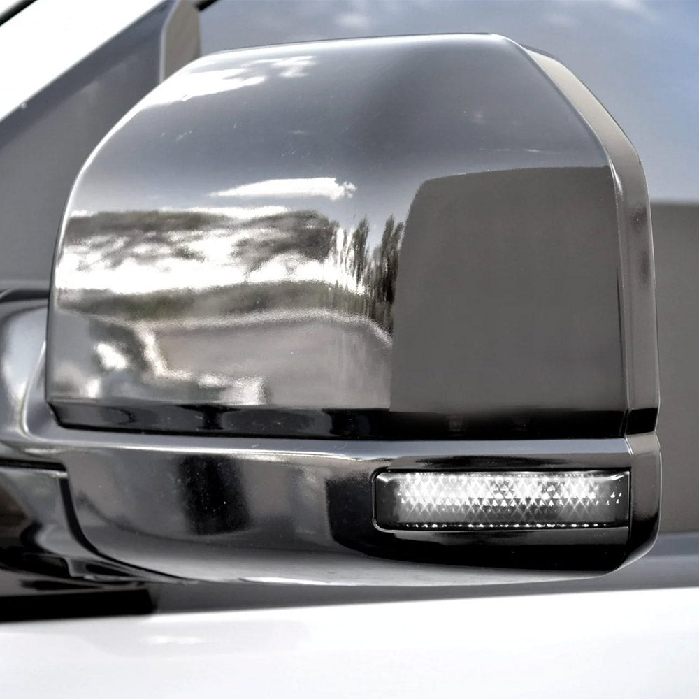 Smoked Lens LED Side Mirror Turn Signal Lights For Ford F-150 & Raptor – Replacement Markers