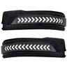 Dodge 19-24 RAM 1500 Side Mirror Lenses (2-Piece Set) Scanning LED Turn Signals - Multiple Lens & Colors - WHITE / SMOKED