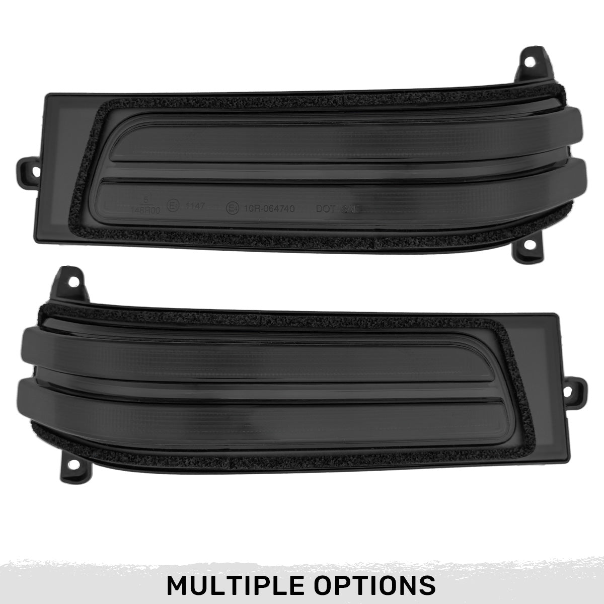 RAM 23-25 2500/3500 Side Mirror Lenses Ultra Bright LED White DRL