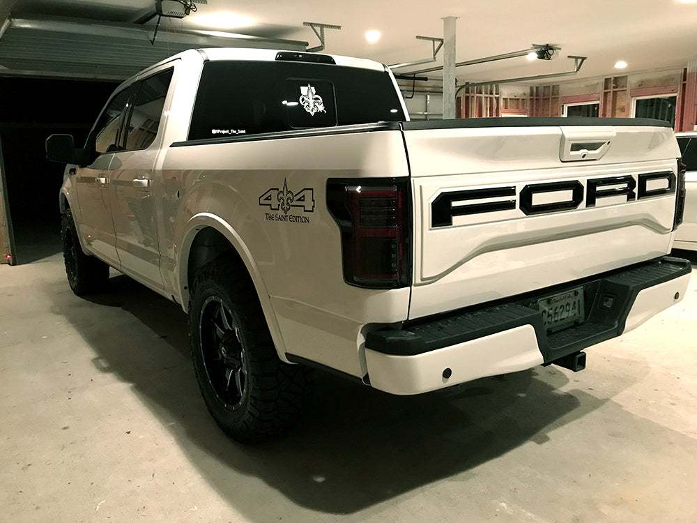Ford F150 15-17 &amp; Raptor 17-19 Tail Lights OLED in Smoked