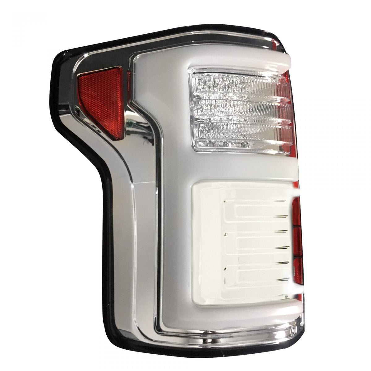 Ford F150 15-17 &amp; Raptor 17-19 (Replaces OEM LED) Tail Lights OLED Dark Red Smoked