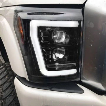 2011-2016 Ford F250 F350 F450 Super Duty Headlights Replacement 11-16 Headlamps - Foto 9