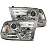 Dodge RAM 2500/3500 15-18 Projector Headlights OLED DRL & LED Signals - Multiple Styles - CLEAR