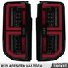Ford 21-26 Bronco Tail Lights High-Powered OLED Bar Style Running & LED Brake Lights, Includes OLED Startup Sequence - Multiple Options - SMOKED / FACTORY HALOGEN