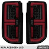 Ford 21-26 Bronco Tail Lights High-Powered OLED Bar Style Running & LED Brake Lights, Includes OLED Startup Sequence - Multiple Options - SMOKED / FACTORY LED