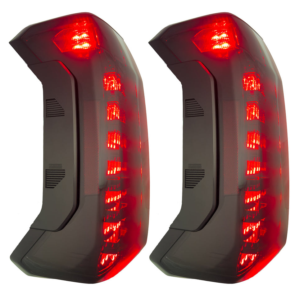 Toyota Tundra 22-25 Ultra Bright LED Tail Lights w/ Startup Sequence - Smoked Lens