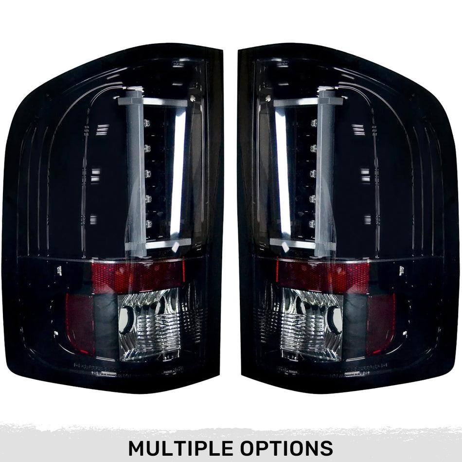 Chevy Silverado Dually 07-14 & GMC Sierra Dually 07-14 Ultra Bright OLED Tail Lights - Multiple Lens