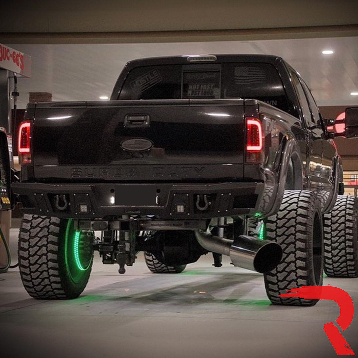 thumbnail image 2 of LED Tail Light Assembly For Ford F-100, F-150, F-250, F-350 73-79 Red Built-In Board 2 of 6
