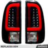 Ford Super Duty 08-16 (F250, F350, F450, F550) Tail Lights OLED - Multiple Options - SMOKED