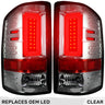 GMC Sierra 1500 16-18 (Replaces Factory LED Style Only) Tail Lights OLED in Multiple Lens - CLEAR