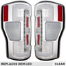 Ford Super Duty 17-19 Ultra Bright OLED Tail Lights (Replaces Factory/OEM LED) - Multiple Lens - CLEAR