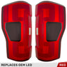 Ford Super Duty 17-19 Ultra Bright OLED Tail Lights (Replaces Factory/OEM LED) - Multiple Lens - RED