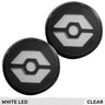 Jeep Wrangler JK 07-18 Front Ultra Bright Hexagon Under Headlight DRL & Turn Signals - Multiple Options - AMBER / CLEAR