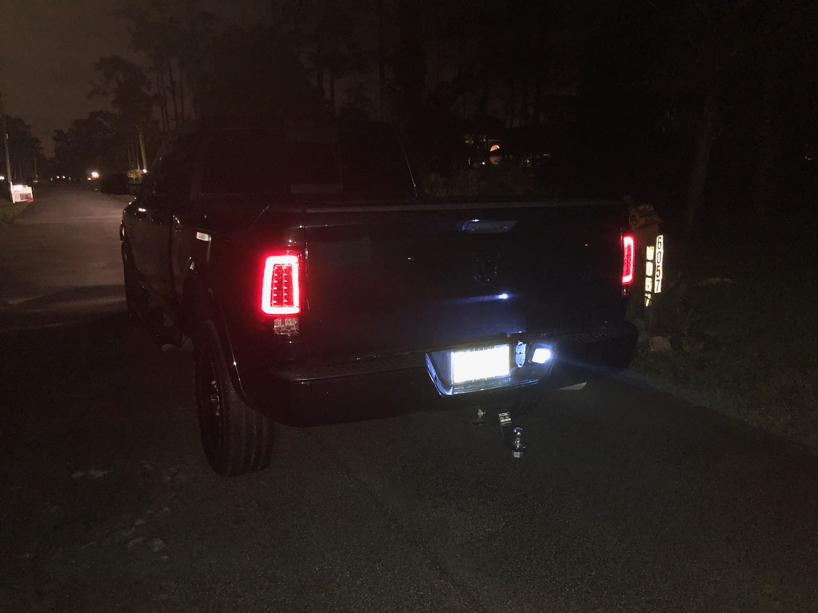 Dodge RAM 1500/2500/3500 13-18 (Replaces OEM LED) Tail Lights OLED in Smoked