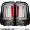 Dodge RAM 1500 Classic Body 09-23 Ultra Bright OLED Tail Lights (Replaces Factory LED Only) - Multiple Lens - CLEAR