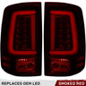 Dodge RAM 2500/3500 14-18 Ultra Bright OLED Tail Lights (Replaces Factory LED Only) - Multiple Lens - SMOKED RED