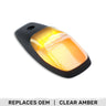 Dodge RAM HD 2500/3500 19-26 Single 1-Piece Cab Roof Light 2-Way Front & Rear Facing Ultra High-Power LEDs - Multiple Lens & Colors - REPLACING OEM / AMBER / CLEAR