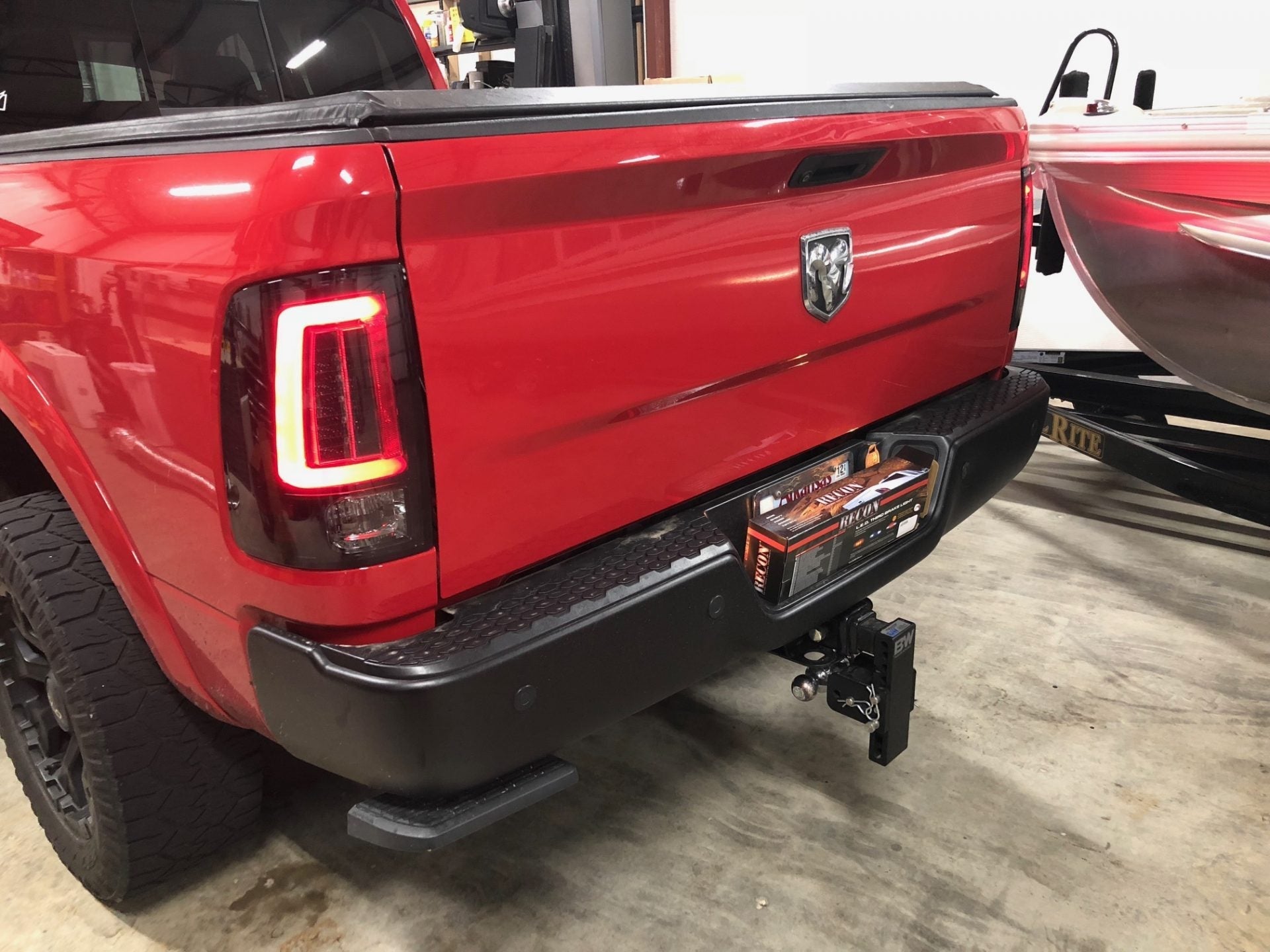 Dodge RAM 1500/2500/3500 13-18 (Replaces OEM LED) Tail Lights OLED in Smoked