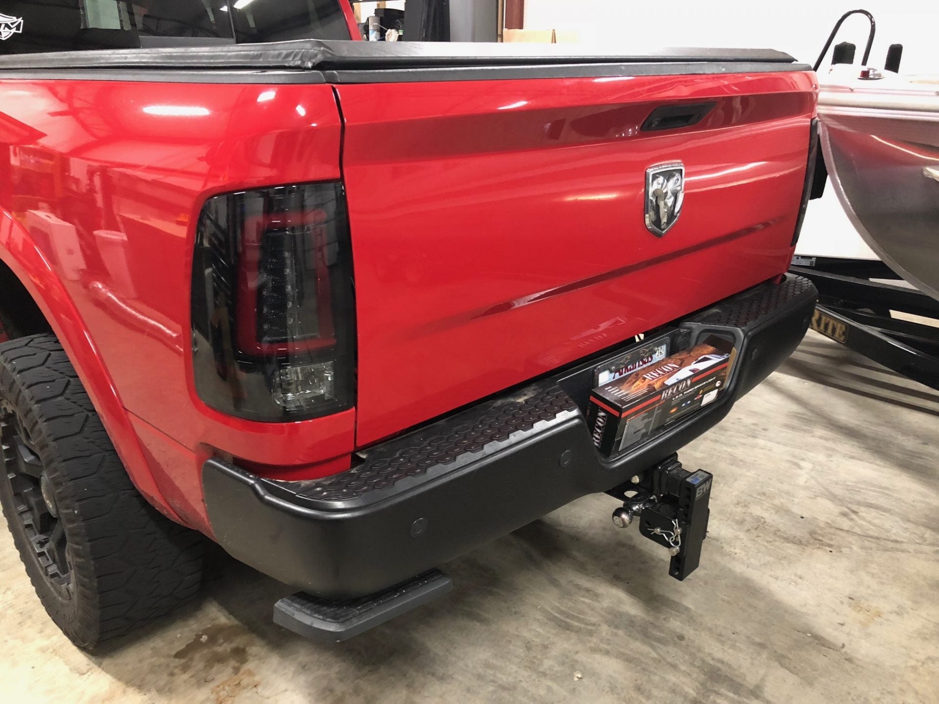 Dodge RAM 1500/2500/3500 13-18 (Replaces OEM LED) Tail Lights OLED in Smoked