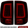 Dodge RAM 1500 Classic Body 09-24 Ultra Bright OLED Tail Lights (Replaces Factory Halogen Only) - Multiple Lens - SMOKED RED