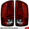 Dodge RAM 02-06 1500 Ultra Bright OLED Tail Lights - Multiple Lens - RED
