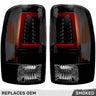 Chevy & GMC Tahoe, Yukon, Suburban, Denali 00-06 Ultra Bright OLED Tail Lights - Multiple Lens - SMOKED