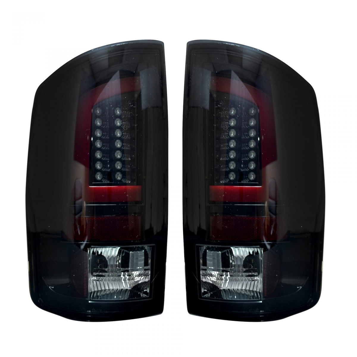 Dodge 07-08 RAM 1500 &amp;; 07-09 RAM 2500/3500 OLED TAIL LIGHTS Red
