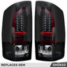 Dodge RAM 2500/3500 07-09 Ultra Bright OLED Tail Lights - Multiple Lens - SMOKED