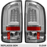 Dodge RAM 2500/3500 07-09 Ultra Bright OLED Tail Lights - Multiple Lens - CLEAR