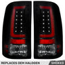 GMC Sierra 07-13 (Single Wheel Trucks) Tail Lights Ultra Bright OLED Running DRL Lights - Multiple Lens - SMOKED