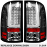 GMC Sierra 07-13 (Single Wheel Trucks) Tail Lights Ultra Bright OLED Running DRL Lights - Multiple Lens - CLEAR