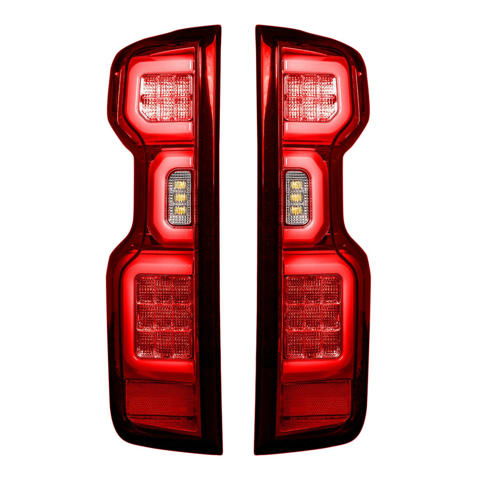 Chevrolet Silverado 2500/3500 20-23 (Replaces OEM LED) Tail Lights OLED Red
