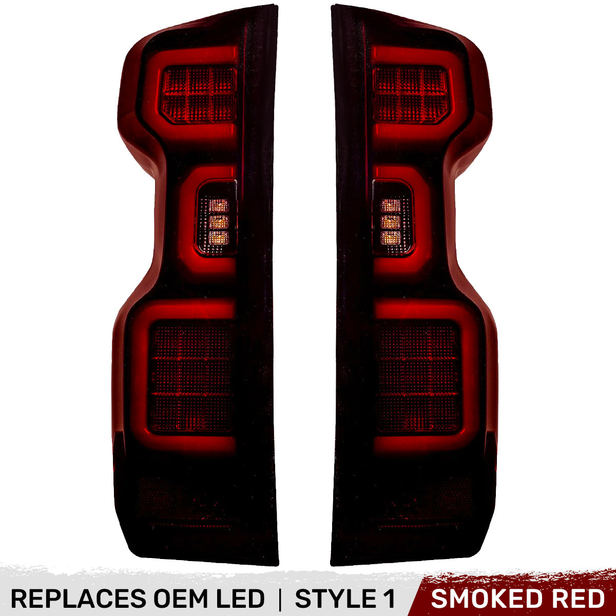  - SMOKED RED / STYLE 1