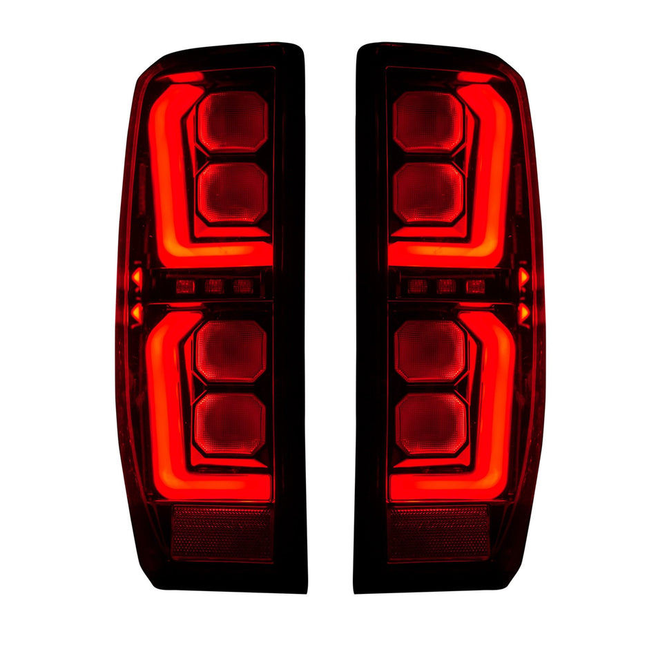 GMC Sierra 2500/3500 20-23 (Replaces OEM Halogen) Tail Lights OLED Smoked