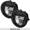 Ford F150 09-14 Ultra Bright White LED Fog Lights 2-Pc Kit (Replaces Factory Fog Lights) - Multiple Lens - SMOKED