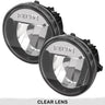 Ford F150 09-14 Ultra Bright White LED Fog Lights 2-Pc Kit (Replaces Factory Fog Lights) - Multiple Lens - CLEAR