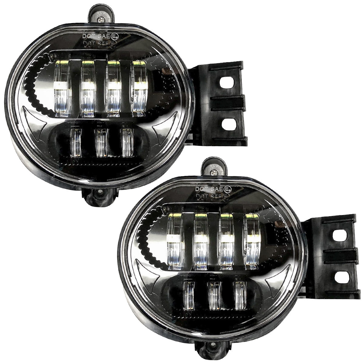 2002 - 2008 Dodge RAM 1500 Fog Lights Set | Black