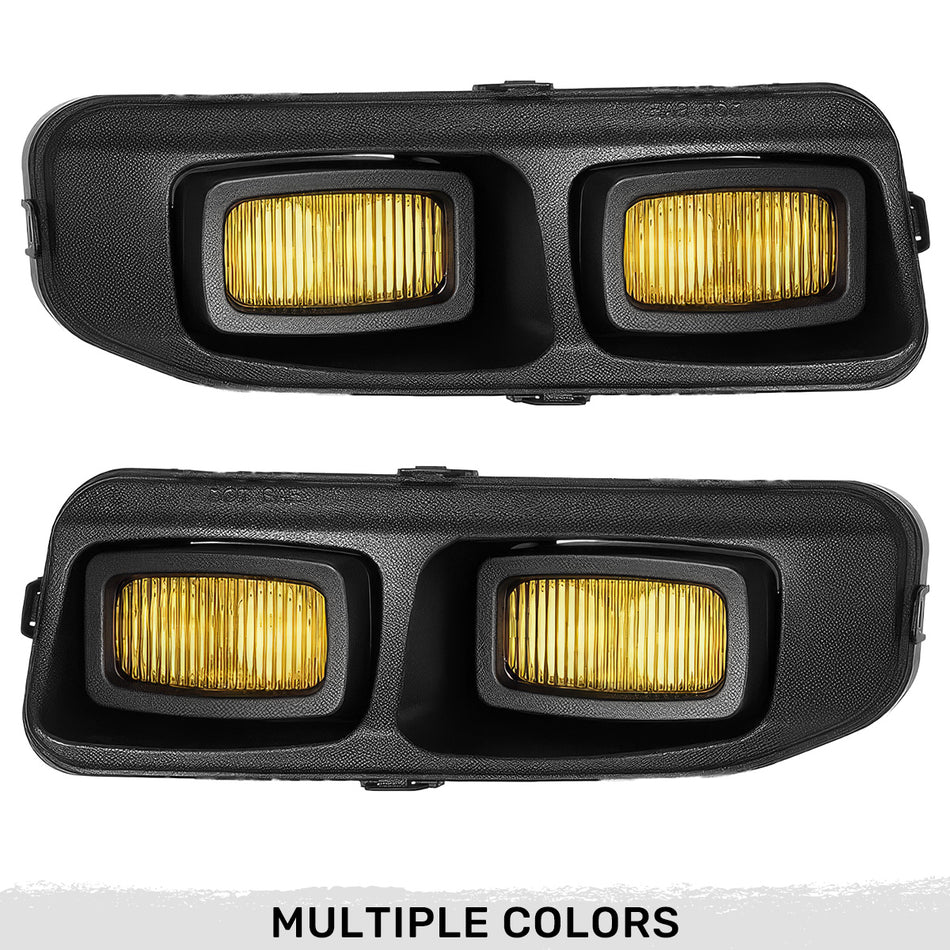 Dodge 19-22 RAM 1500, 2500, 3500 (Does Not Fit Classic Models) Ultra High Power LED & DRL Fog Lights - Multiple Colors