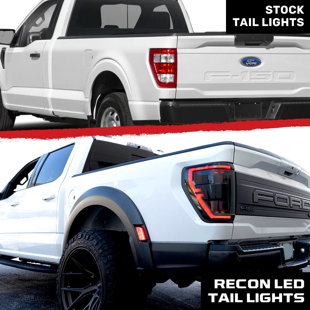 Ford F150 & Raptor 21-23 Ultra Bright OLED Tail Lights w/ Startup Ligh ...