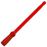 Aluminum 8" Antenna Mast (Fits OEM Factory Threaded Antenna) Multiple Colors - RED
