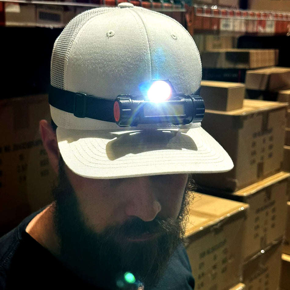 RECON 1,400 Lumen LED Headlamp - Work Light