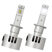 H1 12V High Power LED Headlight Bulbs 25-Watt (Single Beam) Ballast Free - 6000K Color