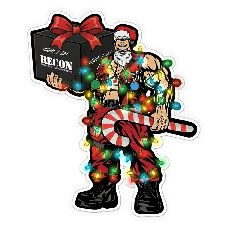 RECON Santa Christmas Decal