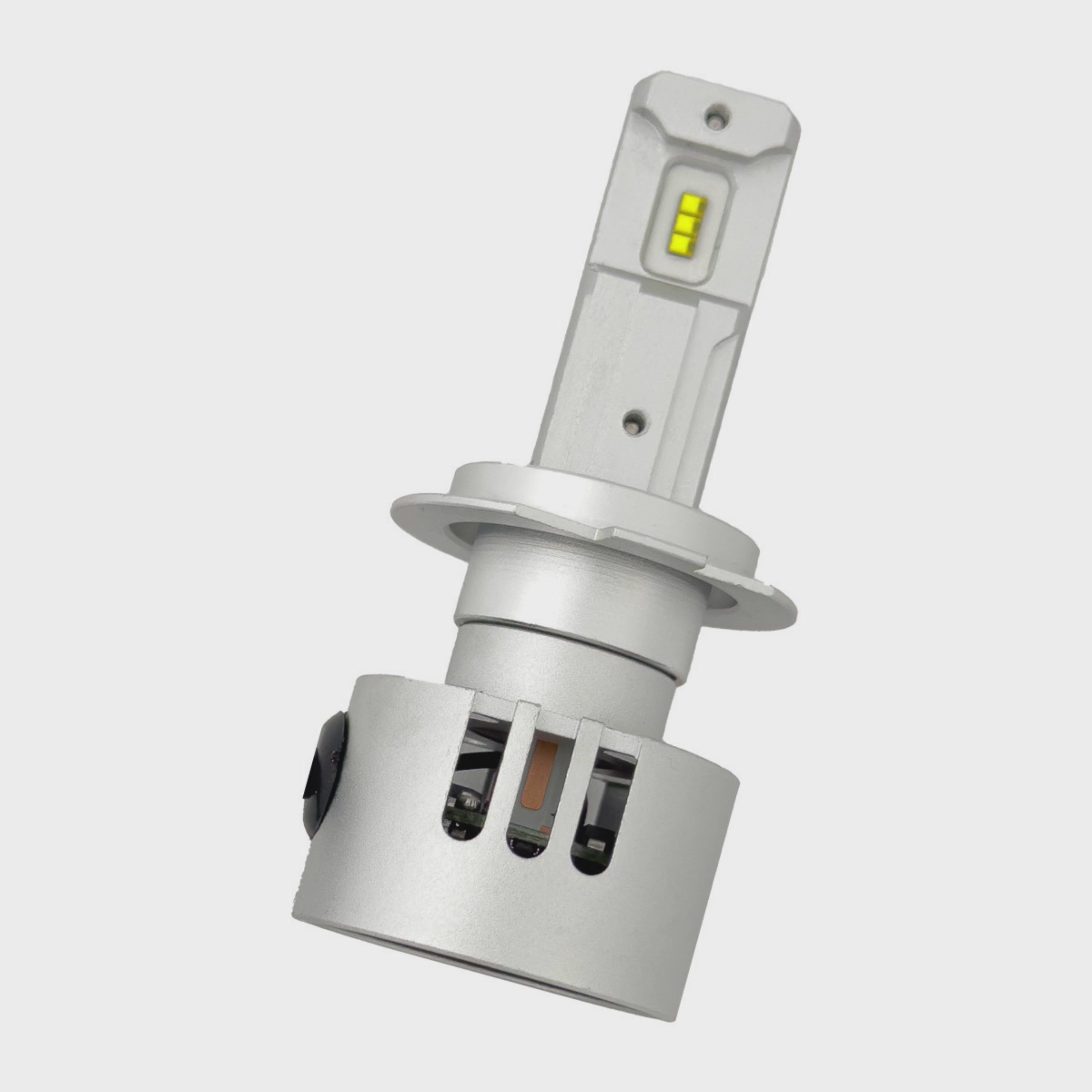 H7 12V High Power LED Headlight Bulbs 25-Watt (Single Beam