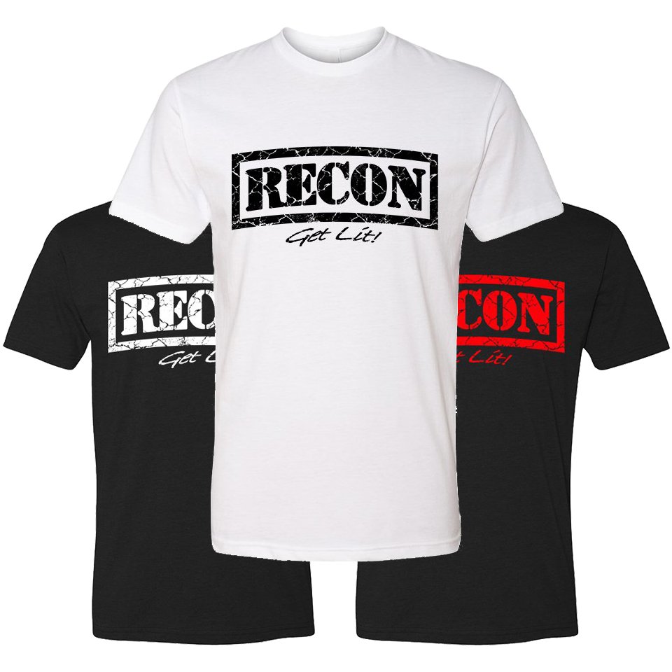 Short Sleeve RECON Ranger Style Logo Shirt