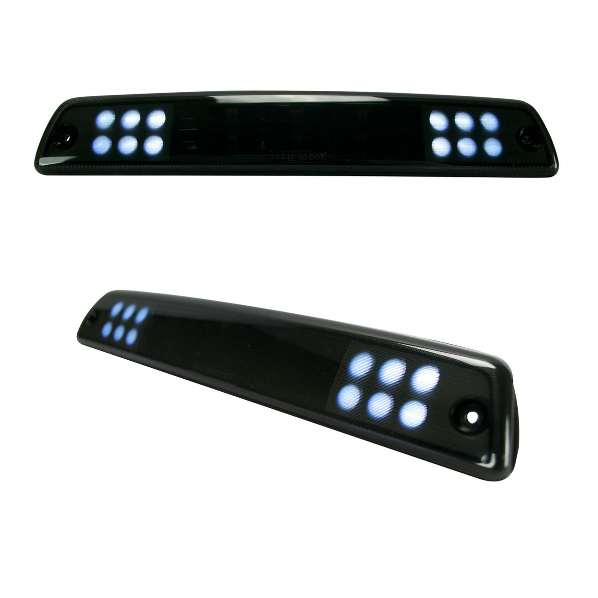 Dodge RAM 1500 94-01 &amp; 2500/3500 94-02 3rd Brake Light Kit LED Smoked